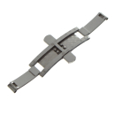 Genuine FORTIS butterfly  folding clasp for Spacematic SL Lady 628
