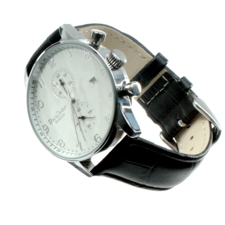 DeSoto "Fireflite" wristwatch chronograph as DIY assembly kit