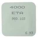 Genuino ETA/ESA 980.103 Montaje Eléctrico/Bloqueo 4000