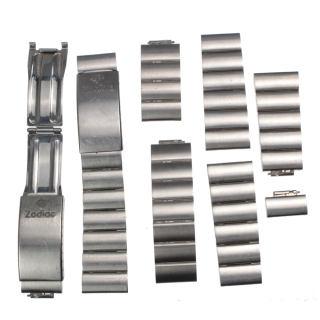 ZODIAC Metallarmband Glieder und 2 Armbandschließen aus Stahl