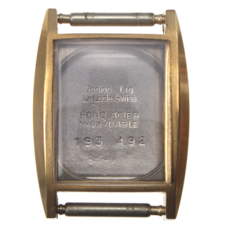 Original ZODIAC Uhrerngehäuse 193492 mit Glas und Bandstiften