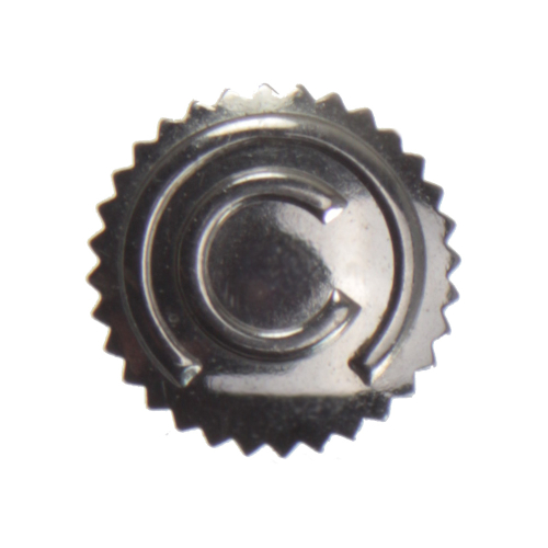 CERTINA Krone für Federtubus, Stahl, Durchmesser: 4,5 mm, Höhe: 2,2 mm