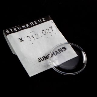 Sternkreuz Kunststoffglas / Acrylglas hoch gewölbt für Junghans 93/1954 31,2 mm