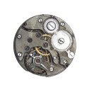 Antique movement with dial, 11 , defective and incomplete