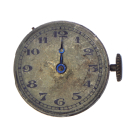 Antikes Taschenuhr Uhrwerk mit Zifferblatt, Zeiger und...