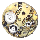 Antikes Taschenuhr Uhrwerk mit Zifferblatt und Zeiger 8...