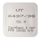 Original UT 6497 Unruh 721 N  für Unitas 6497/1 6498/1 18000 A/h