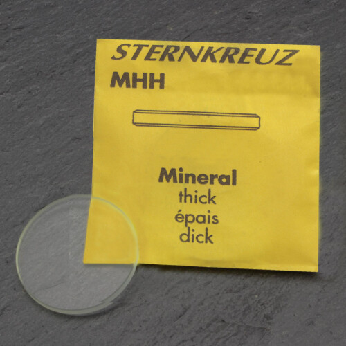 Cristal mineral estándar extra grueso 3,0 mm, Tamaño 286