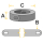 Zugfeder für Pendulen, Regulateure und andere Großuhren 12 mm x 0,35 mm x 32 mm