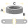 Muelle de tensión para péndulos y otros relojes grandes 14 mm x 0,40 mm x 38 mm