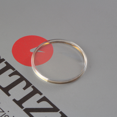 Acrylglas armiert/ Kunststoff Ersatzglas mit Ring in gelb kompatibel zu Citizen