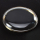 ROBUR verre acrylique montres-bracelet bombé avec anneau plaqué 311