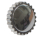 Corona de reloj de pulsera cromada, diámetro 4,6 mm , rosca 0,9 mm