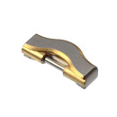Maglia di ricambio per il cinturino Ebel Sport 1057901/626.03 in acciaio 11,2 mm