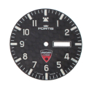 FORTIS Zifferblatt für ETA2836-2 schwarz 35,1 mm Ducati...