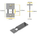 Molla a pendolo per orologi a pendolo e pendoli 19 x 6,8...