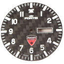 Fortis dial for ETA2836-2 black 35.1 mm Ducati Corse -...