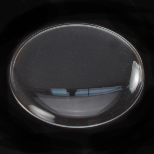 Cristal de montre acrylique plat incurvé (chevé), diamètre 308