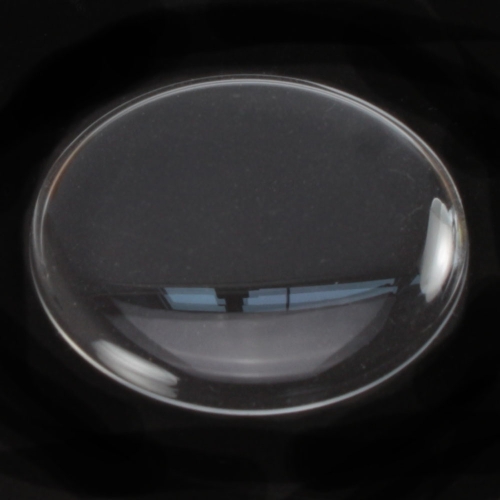 Acrylic watch crystal flat domed (chevé) for wrist watches, diameter 342