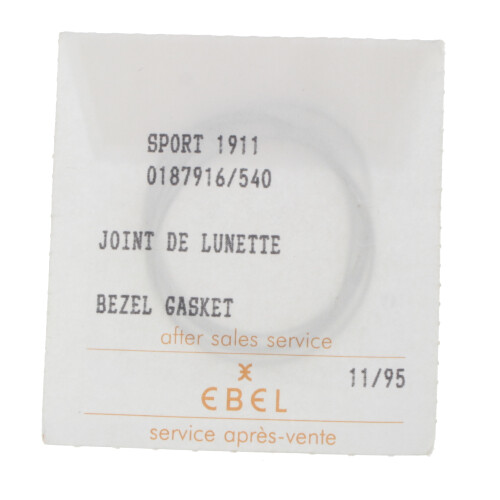 Guarnizione della lunetta EBEL originale, rotonda, per EBEL Sport 1911 0187916