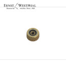 Genuine OMEGA crown gold plated thread diameter 0.9  mm,...