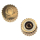 Corona original OMEGA dorado, NOS, diámetro de la rosca 0,9 mm, D: 3,4 x 2,3 mm
