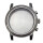 Boîte de chronographe DeSoto "Firesweep" 40 mm acier poli avec verre couronne