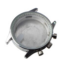 Cassa del cronografo DeSoto "Firesweep" 40 mm acciaio lucido con vetro corona