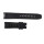 Diver watch strap for buckle silicone 22 mm black