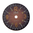 Cadran de montre ORIS authentique 27,6 mm, brunir