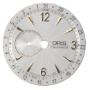 Esfera de reloj ORIS auténtica 30,5 mm, blaco