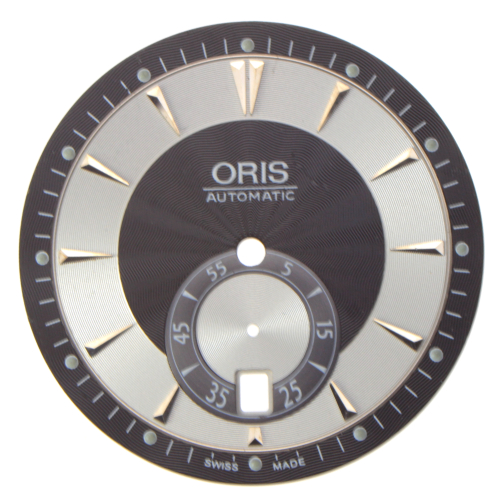 Esfera de reloj ORIS auténtica 37 mm, negro