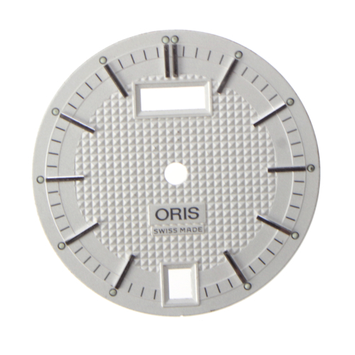 Cadran de montre ORIS authentique 26,5 mm, blanche