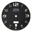 Cadran de montre ORIS authentique 32,7 mm, noir