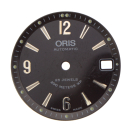 Cadran de montre ORIS authentique 27,5 mm, noir