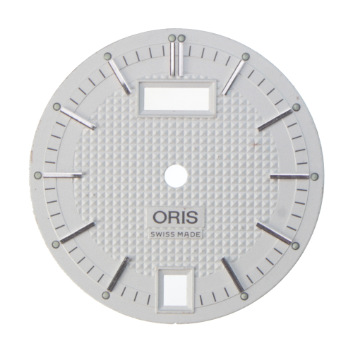Esfera de reloj ORIS auténtica 26,5 mm, blaco
