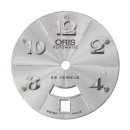 Cadran de montre ORIS authentique 27,1 mm, argent