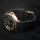 DeSoto "Diplomat" reloj de 3 agujas chapado en oro rosado con fecha