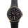DeSoto "Diplomat" Dreizeiger Armbanduhr rose vergoldet mit Datum