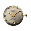 Movement ETA 2452 11 1/2 SC CLD F6 with Fortis "Eden Roc" dial and hands