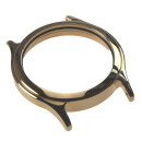 Boîtier pour montre-bracelet 35,70 mm, hauteur 7,20 mm, jaune, corne 20,10 mm