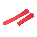 ORIS rubber strap with strap screws 24 mm, red, for ORIS Aquis date a.o.