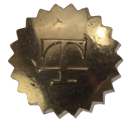 TISSOT Krone, vergoldet D: 5,3 mm, Höhe: 3,3 mm für 2,0...