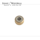 Corona TISSOT, chapada en oro D: 5,3 mm, altura: 3,3 mm...