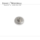 Corona TISSOT, cromada, con barrilete, D: 5 mm, Altura:...