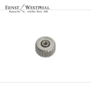 Genuine OMEGA crown, steel 4,5 mm x 3,0 mm for 2,0 mm...