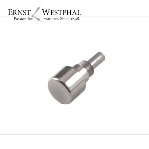 Poussoir à longue tige compatible avec les montres OMEGA, acier 9,9 x 4,4 mm