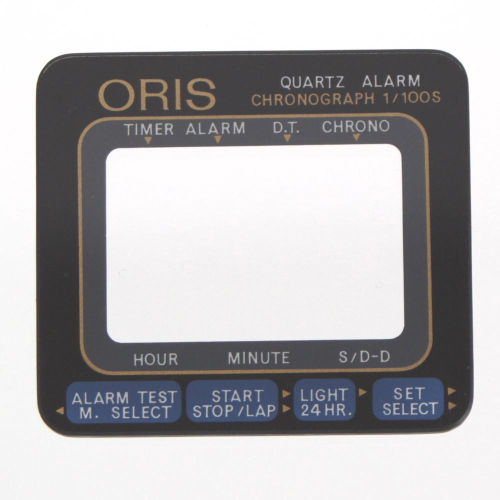 Verre minéral ORIS original pour le chronographe à alarme numérique