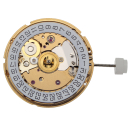 Original ETA 2824-2 Automatik Uhrwerk, 11 /12 SC CLD F3 H1=1,01 mm Rotor vergoldet