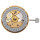Original ETA 2824-2 Automatik Uhrwerk, 11 /12 SC CLD F3 H1=1,01 mm Rotor vergoldet